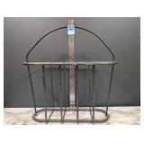 metal magazine rack