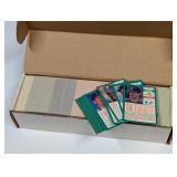 1990 Score baseball cards in box marked '90...