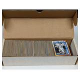 1990 Topps baseball cards in box marked '200-399'