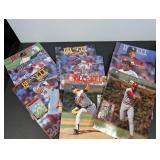 Nine 1992 Beckett Baseball Card Monthly magazines