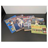 Four 1980s Beckett Baseball Card Monthly magazines