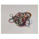 vintage fossil bead style necklaces