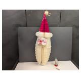 paper santa hanging decoration with usb mini...