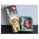 NIB mini Cabbage Patch kid and mini Ty Glory bear