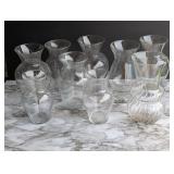 lot of large vases