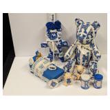 UK bear, UK damn it doll, UK brick bed and 2...