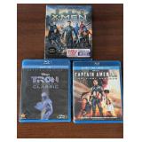 Blu-ray 36: Captain America, Tron, XMen