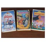 VHS 41: Pebble & Penguin, Jungle Book, Pocahontas