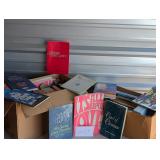 2 Boxes Asst'd Christian Song Books etc