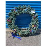 LARGE 36' Artificial Christmas Wreath 2