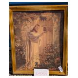 Jesus Christ at Heart's Door (Framed)