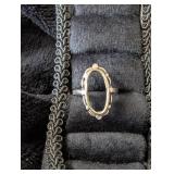 10k White Gold Ring, Stone Missing