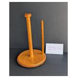 Vintage Wooden Paper Tower Holder