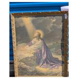 Jesus Christ in Gethsemane (Framed)