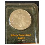 2000 Silver Liberty Walking American Eagle