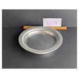 Silvertone Aluminum Communion Bread/Wafer Tray