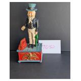 Uncle Sam cast Iron Mechanical Bank