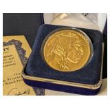 2022 $50 Buffalo Tribute Proof Gold-Plated Coin #5