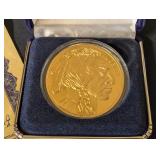 2022 $50 Buffalo Tribute Proof Gold-Plated Coin #2