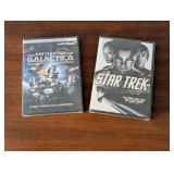 DVD 25: Battlestar Galactice, Star Trek