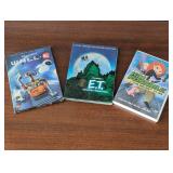 DVD 20: Wall E, Kim Possible, ET