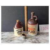 Strawberry Glen and Renfro Valley Crock Jugs