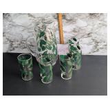 Rare MCM Mojito/Cocktail Glasses and Pitcher Set