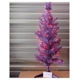 4 Foot Pre-lit Purple Christmas Tree #2
