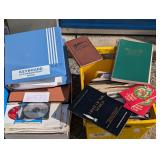 2 Boxes of Christian Church Song Books etc #1