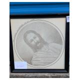 Jesus Christ Drawn with Words of St. Luke