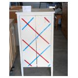 White 2 Door Cabinet