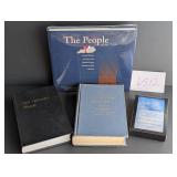 Books: 3 New Testaments and DOC Church History