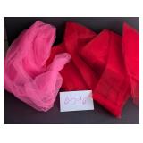 Red and Pink Tulle - Craft