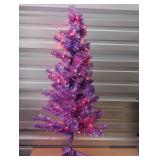 4 Foot Pre-lit Purple Christmas Tree #1