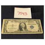1935 E $1 Silver Certificate