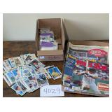 1980s Topps Baseball Cards and Beckett mags