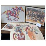 4 Horse Racing & Kentucky Derby Prints