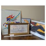 4 1990s Kentucky Derby Festival Prints