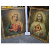 vintage Mary and Jesus Prints