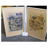 2 Vintage Prints