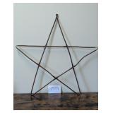 Folk Art Star made from Copper Tubing