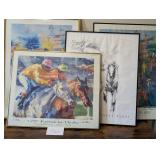 4 1990s Kentucky Derby Prints 1