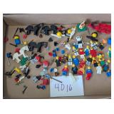 Assortment of Lego Minifigs and Accesories