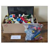 Approx 12 Pounds of Lego-compatible Bricks