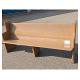 vintage church pew 2