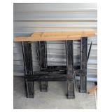 Pair of Folding Sawhorses