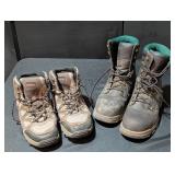 Brahma Steel-Toe Work Boots; Magellan Hiking Boots