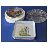 Deviled Egg Tray, Beatrix Potter Dish, Secretariat