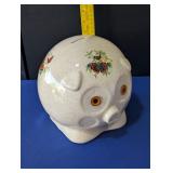 Ceramic Piggy Bank 2, Cream