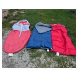 3 sleeping bags